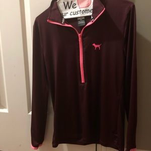 PINK by Victoria’s Secret Maroon Jacket Size M
